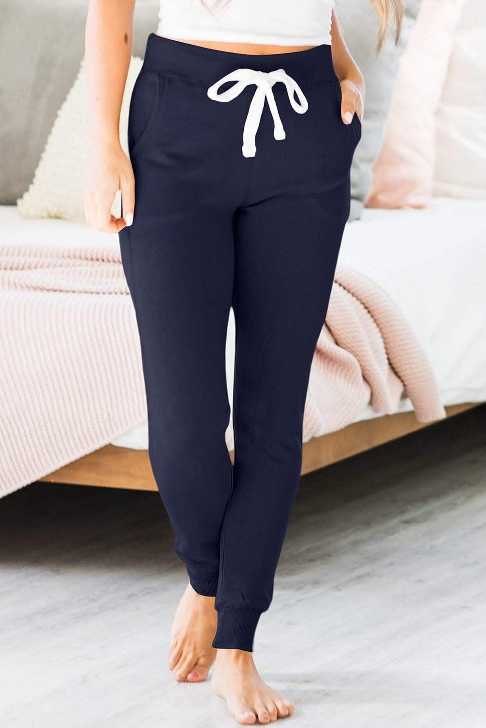 NAVY POCKET JOGGER