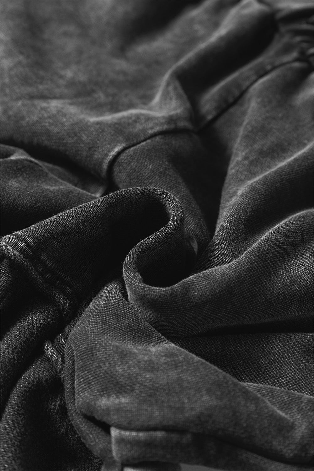 PREORDER BLACK MINERAL WASH PANTS