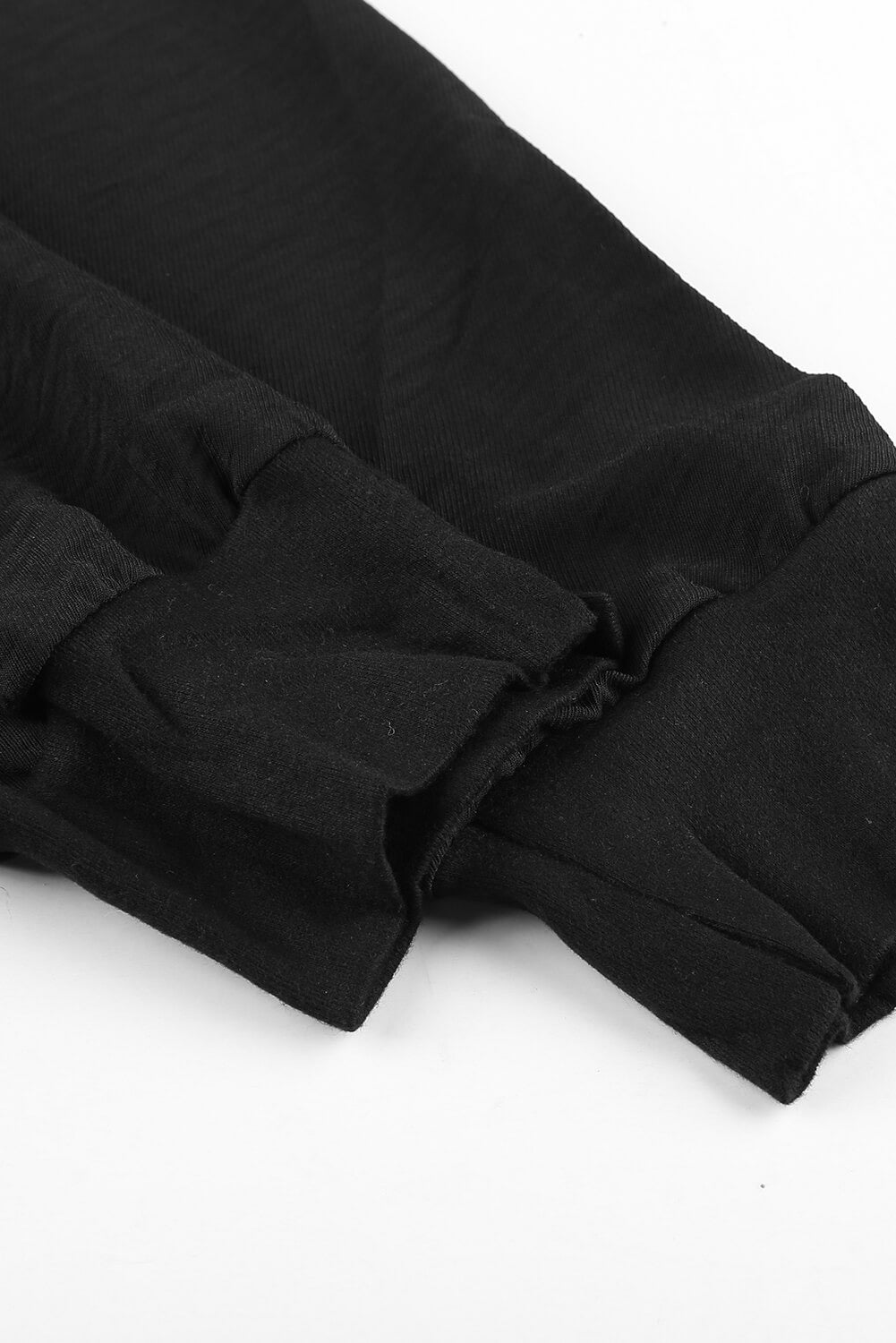 BLACK RELAXED FIT JOGGER