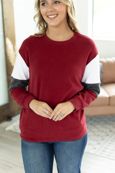 MICHELLE MAE VARSITY PULLOVER