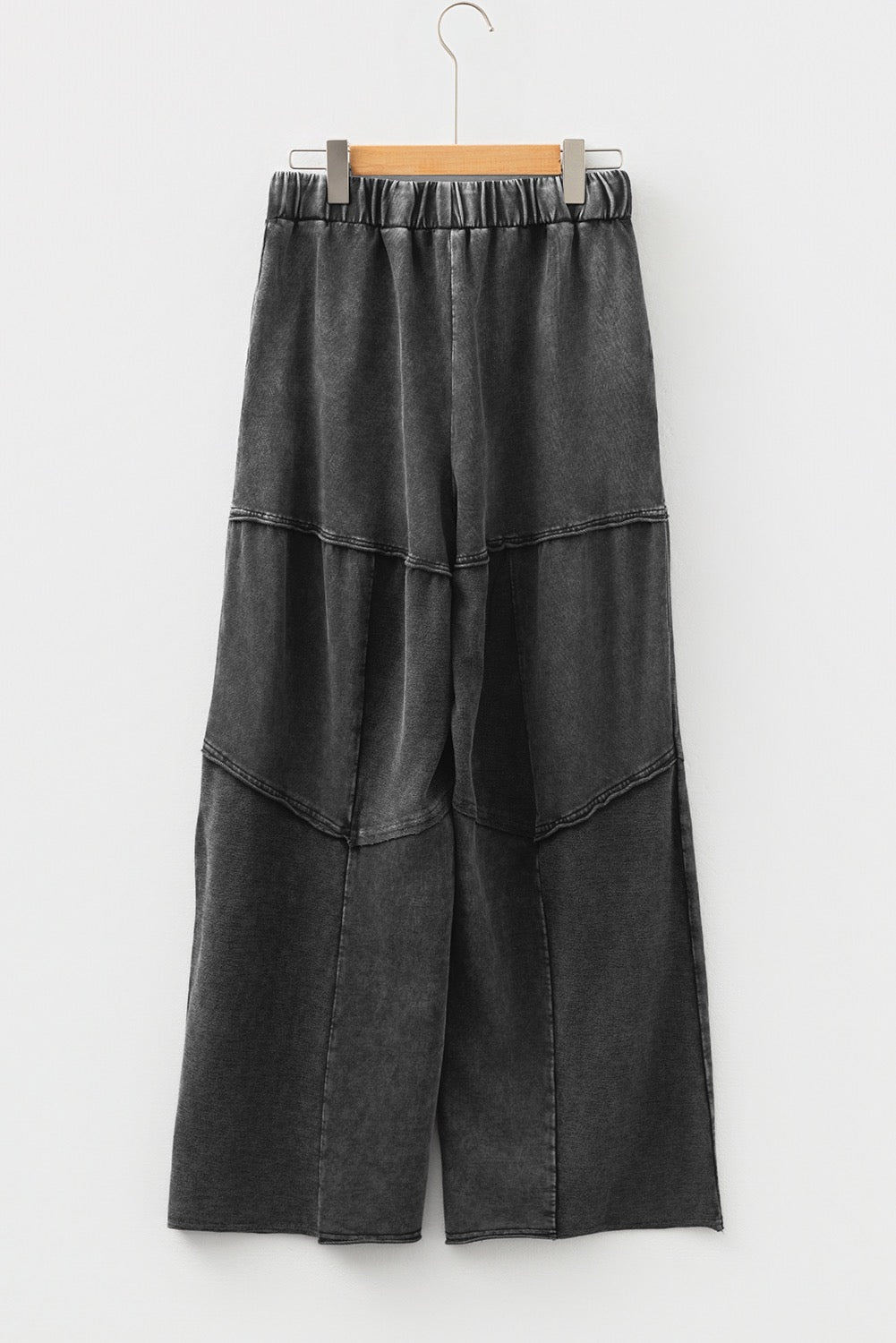 PREORDER BLACK MINERAL WASH PANTS