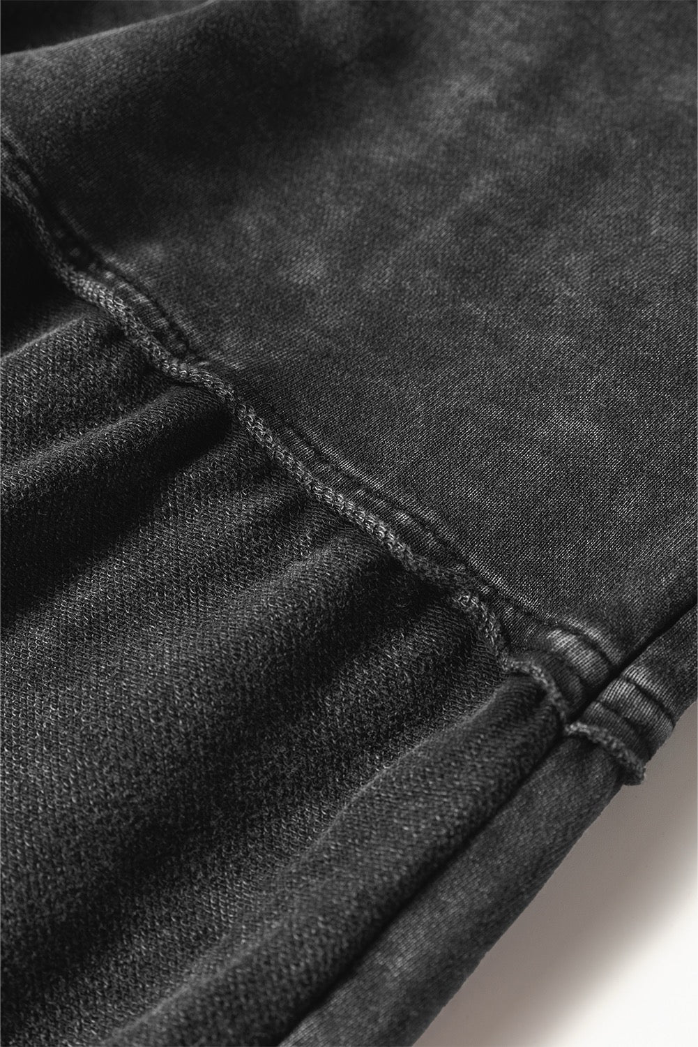 PREORDER BLACK MINERAL WASH PANTS