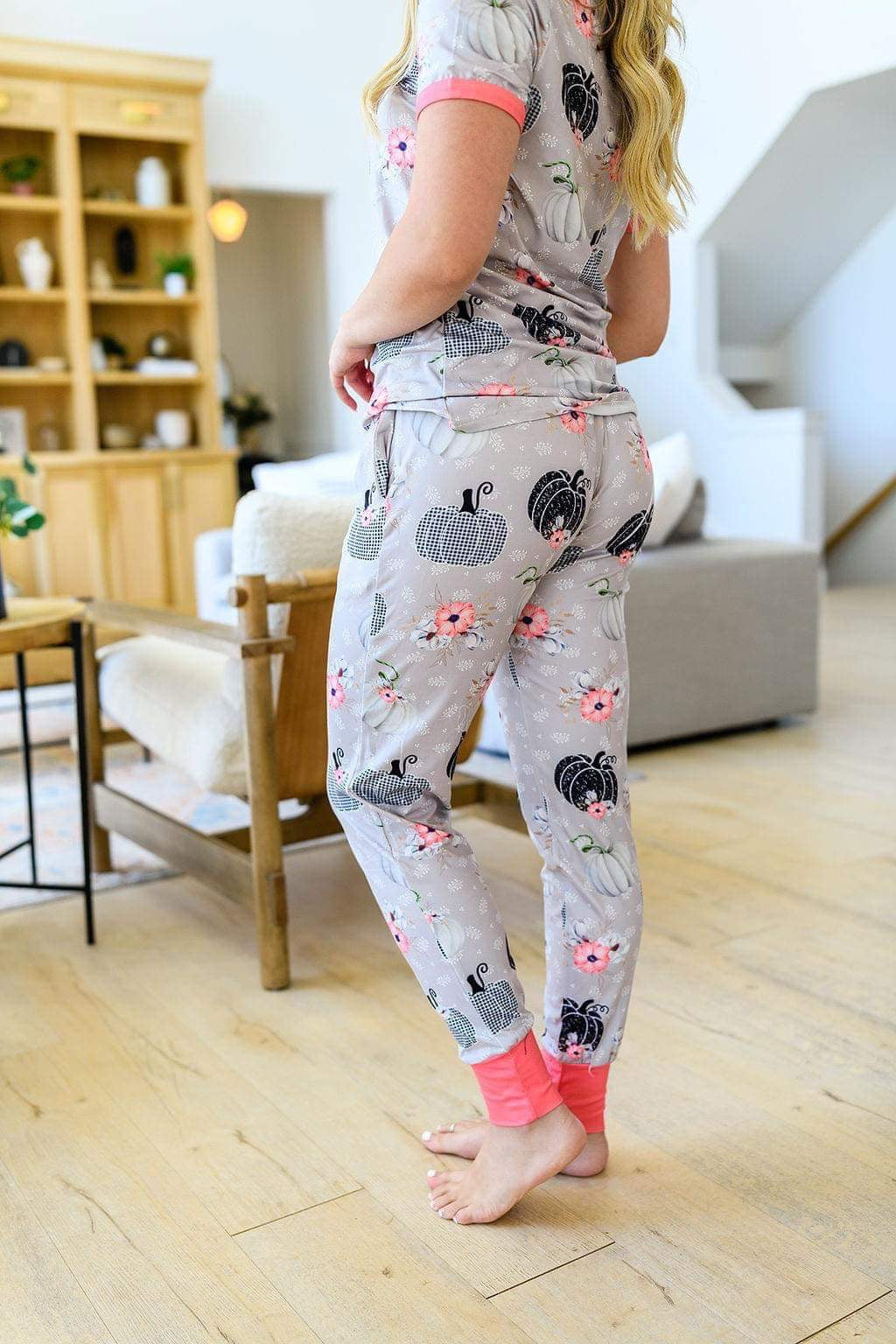WOODLAND PUMPKIN BUTTER SOFT JOGGER PAJAMAS
