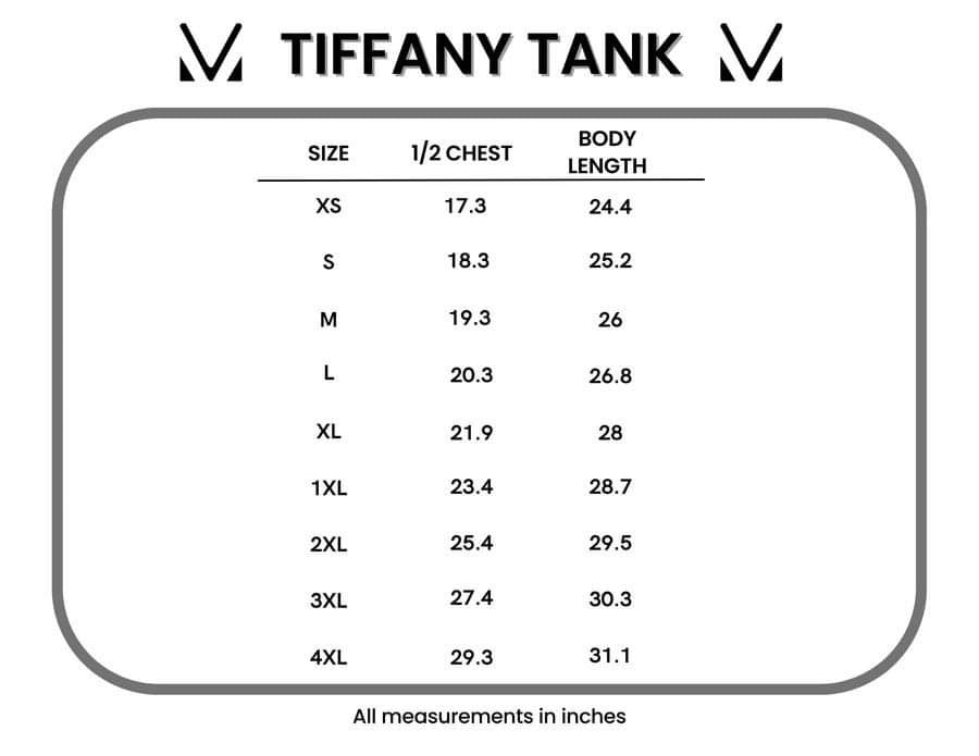TIFFANY BURGUNDY TANK
