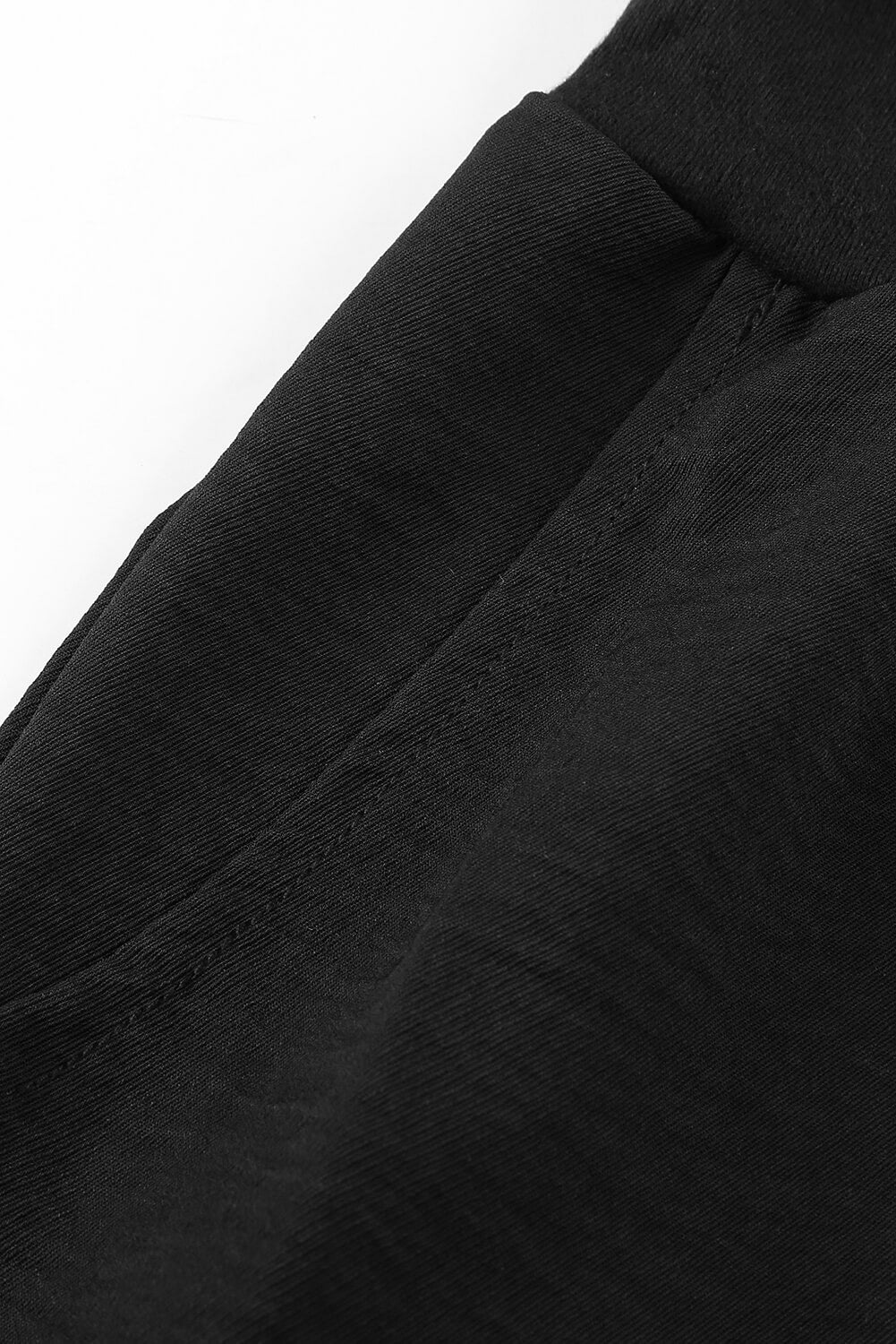 BLACK RELAXED FIT JOGGER
