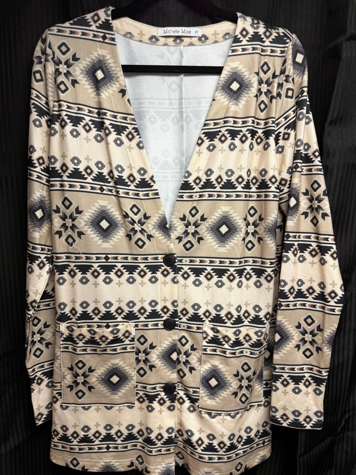 MICHELLE MAE AZTEC CARDIGAN