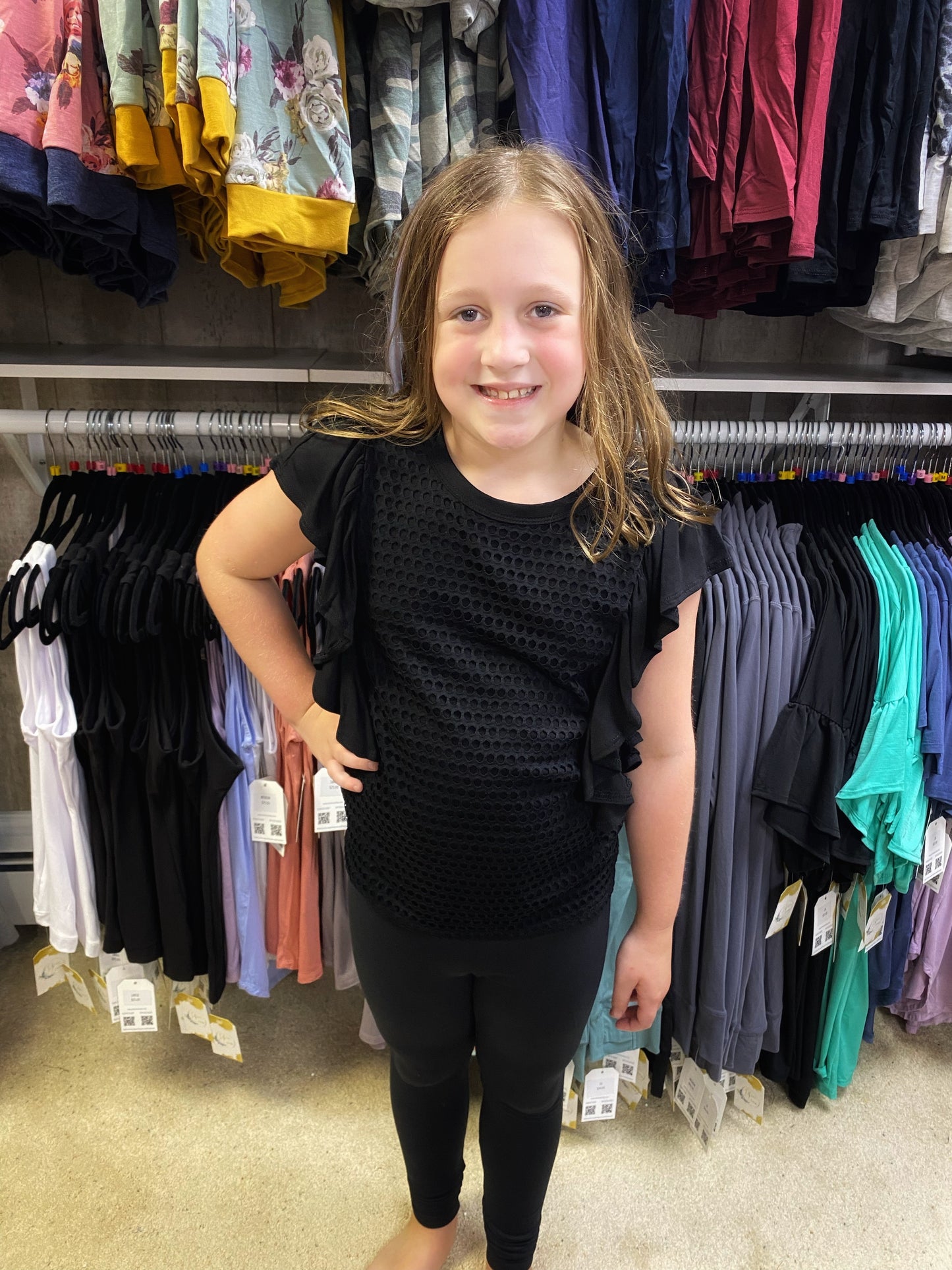 KIDS FLUTTER SLEEVE T