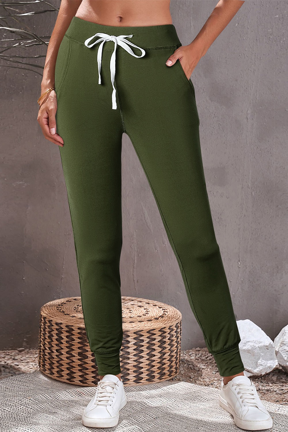 ARMY GREEN POCKET JOGGER