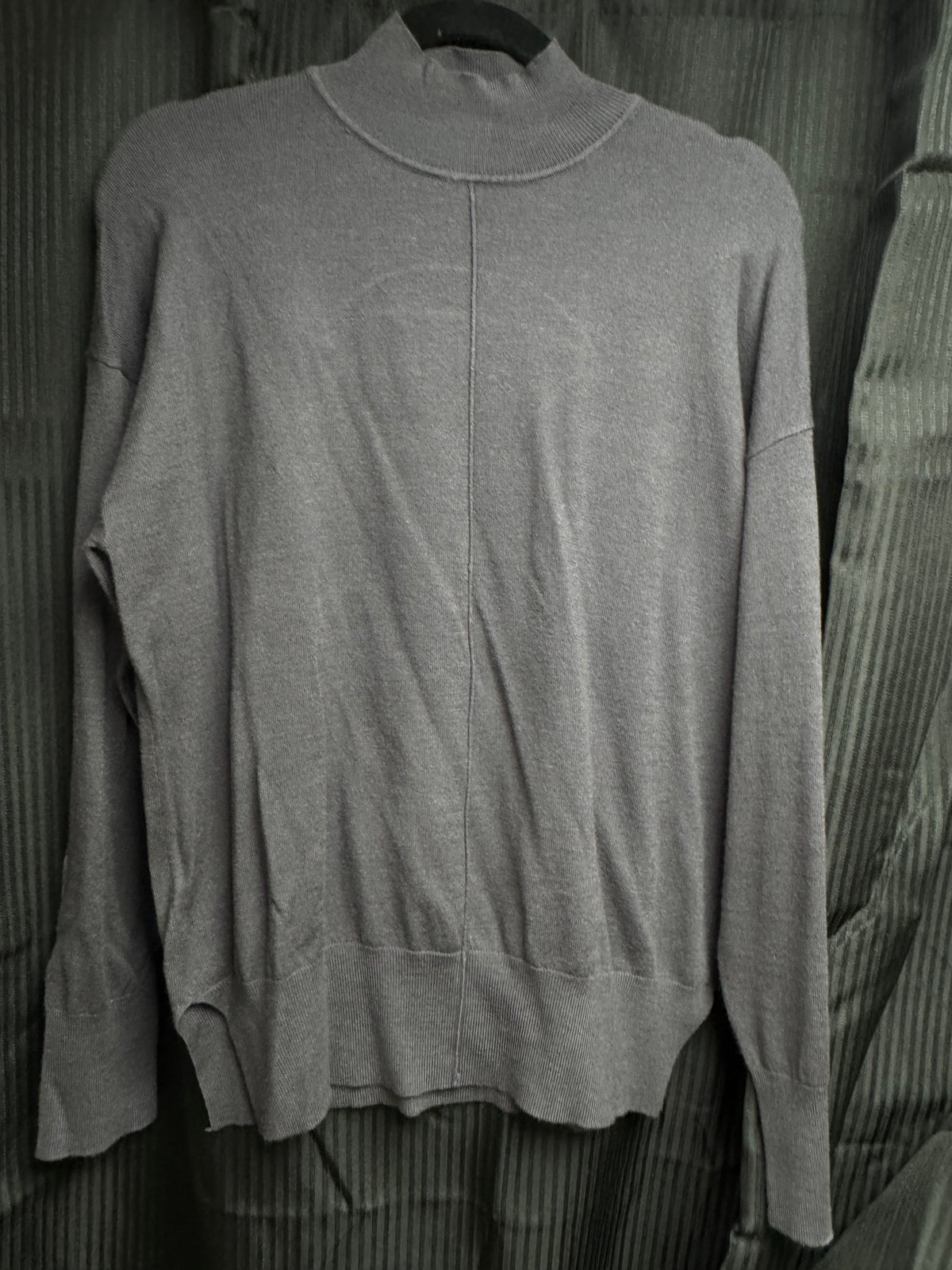 MICHELLE MAE MOCK NECK LIGHTWEIGHT SWEATER
