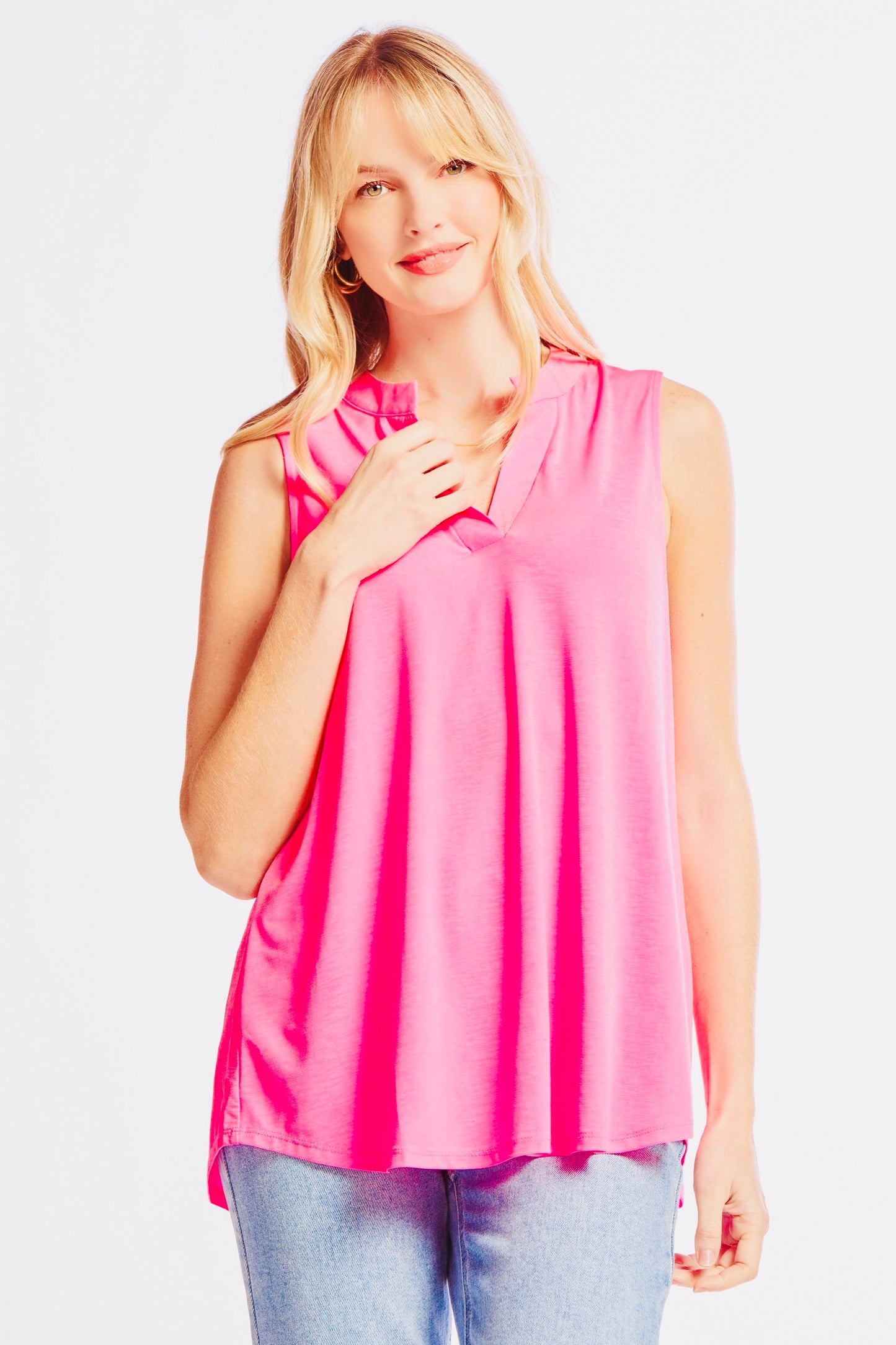 NEON PINK TANK