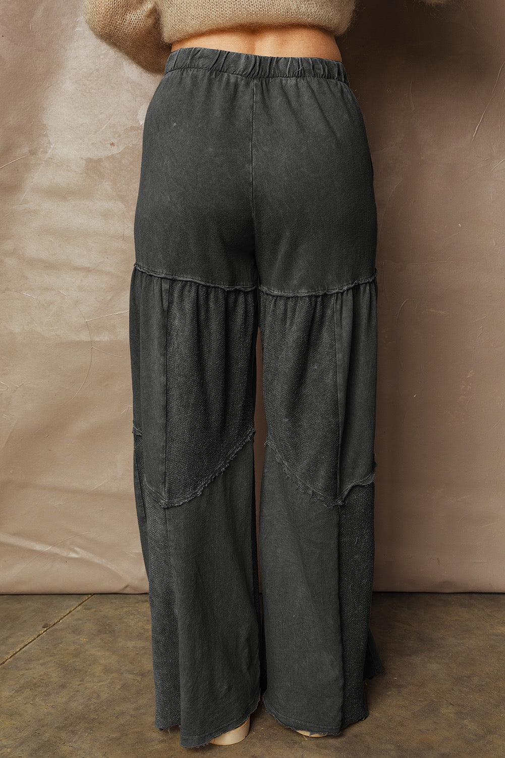 PREORDER BLACK MINERAL WASH PANTS