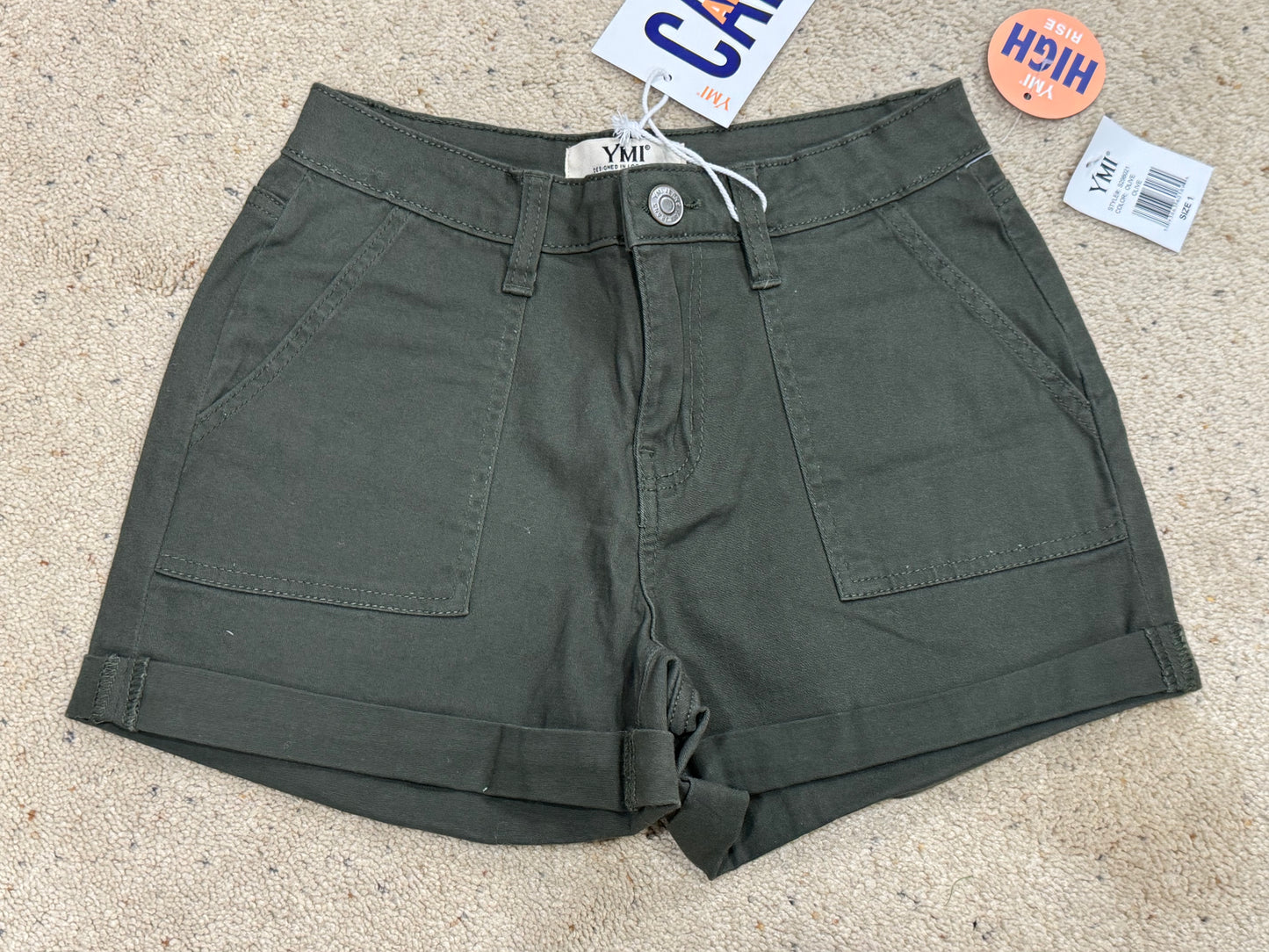 YMI OLIVE SHORTS