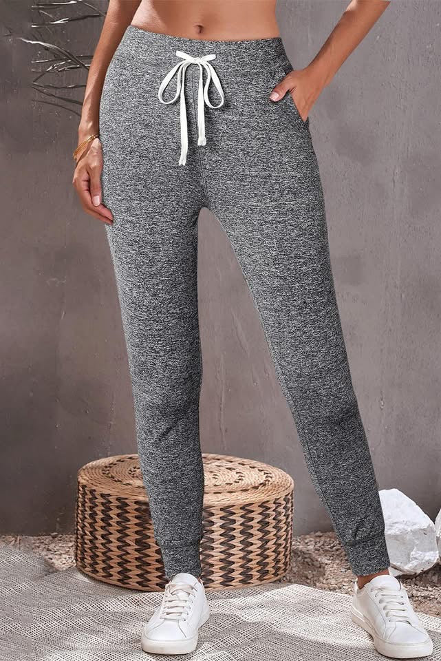 HEATHER GRAY POCKET JOGGER
