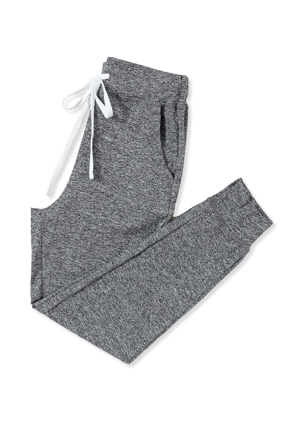 HEATHER GRAY POCKET JOGGER