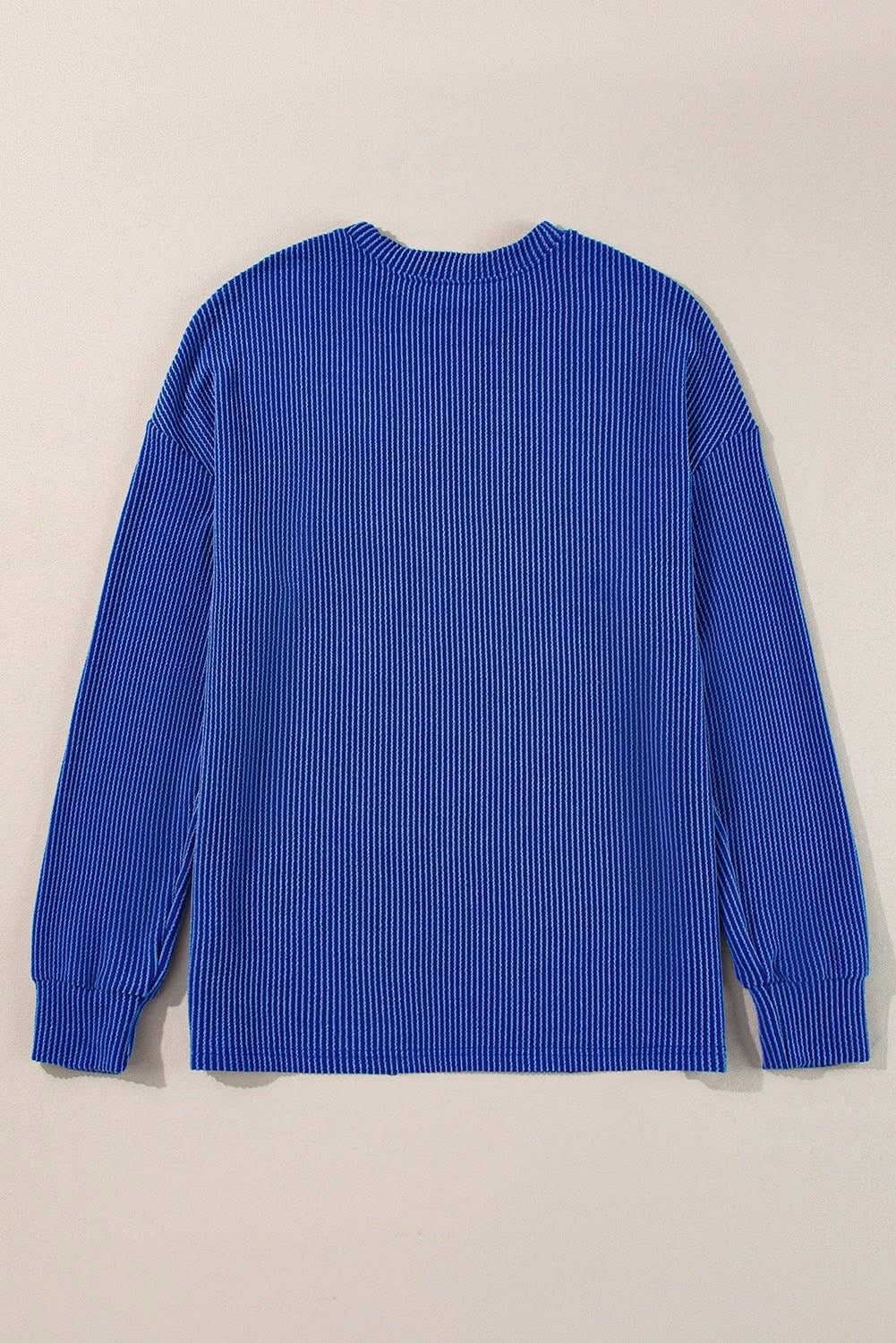 PREORDER BLUE GAME DAY LONG SLEEVE TOP