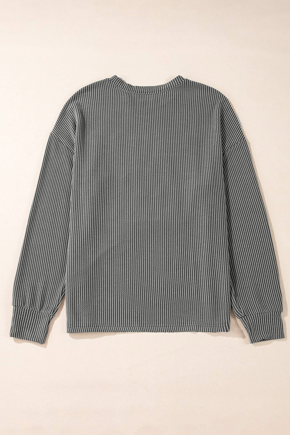 PREORDER DARK GREY GAME DAY LONG SLEEVE TOP