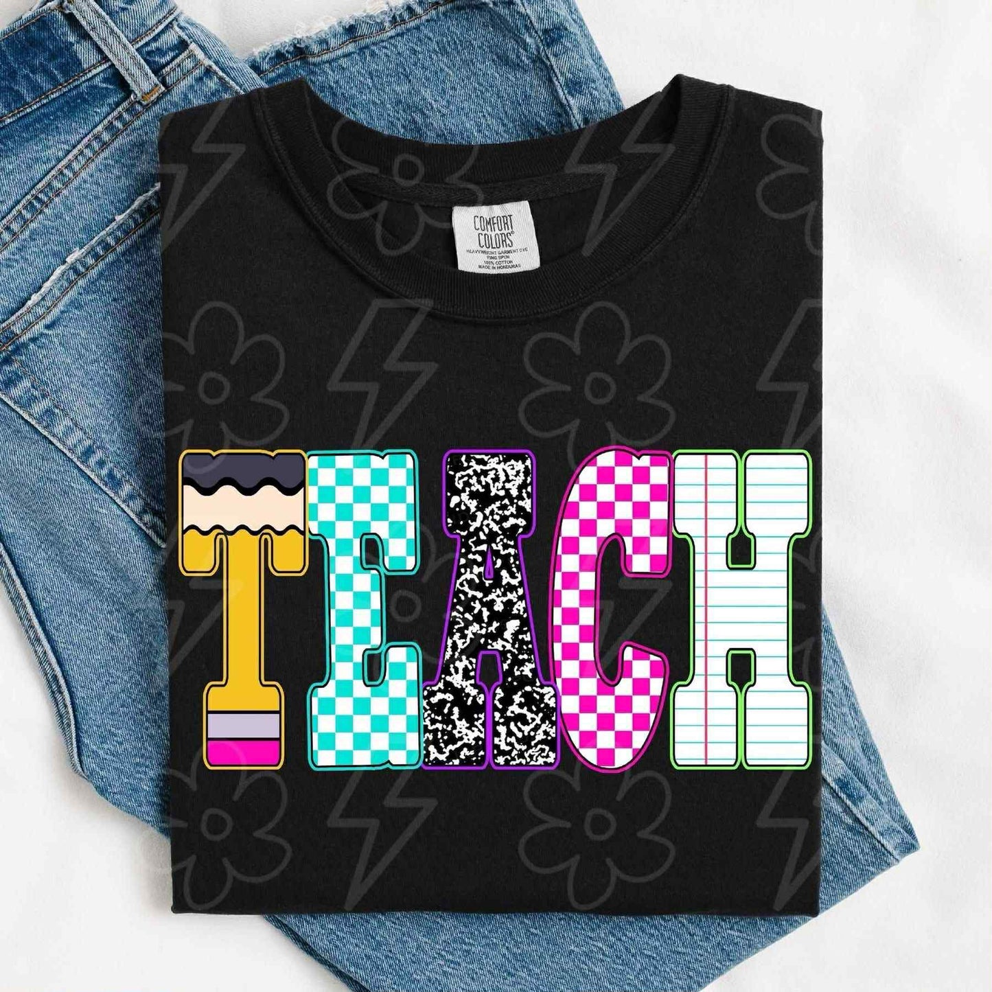 PREORDER TEACH T (Large black)