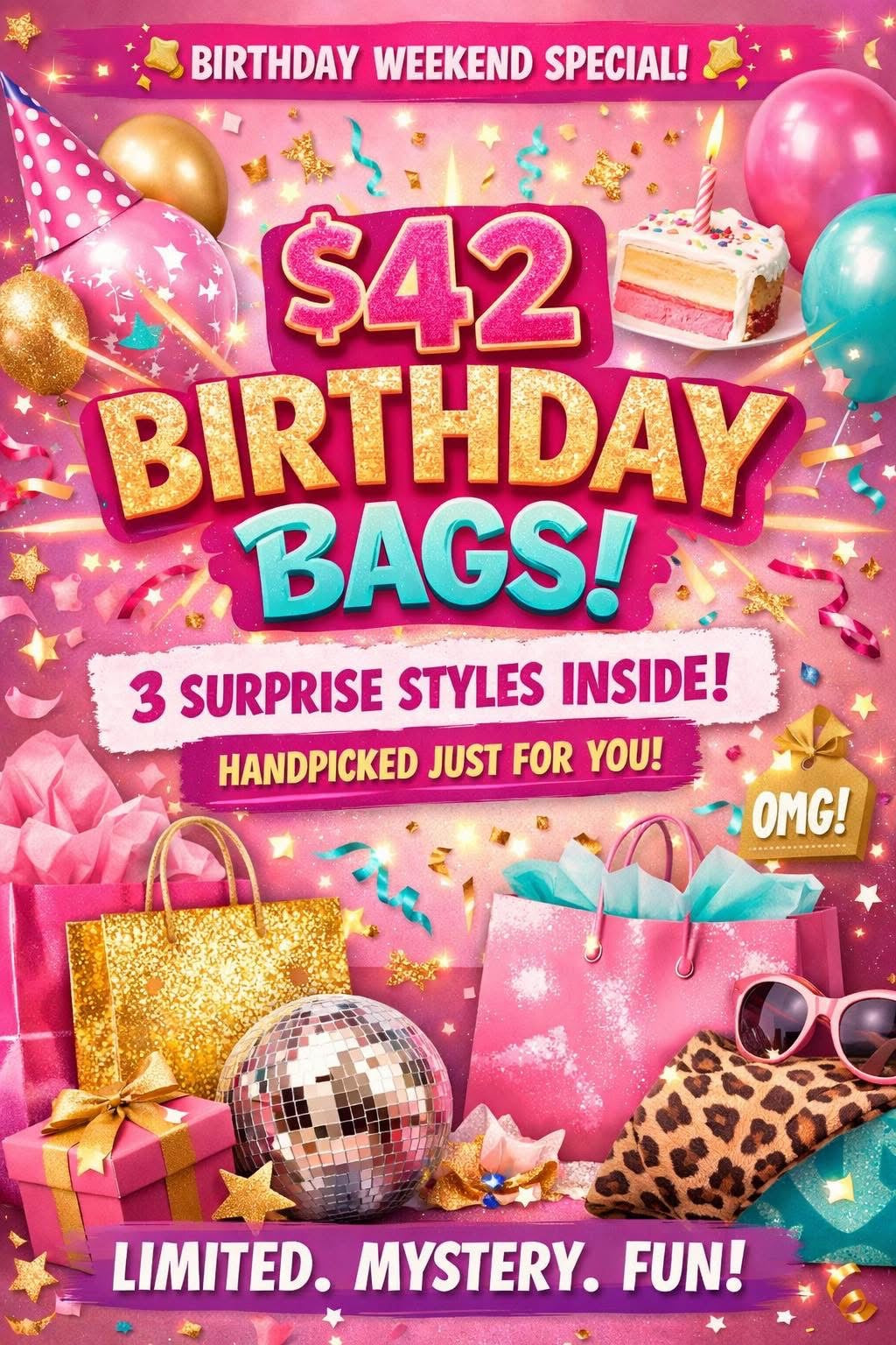 ULTIMATE BIRTHDAY BAGS