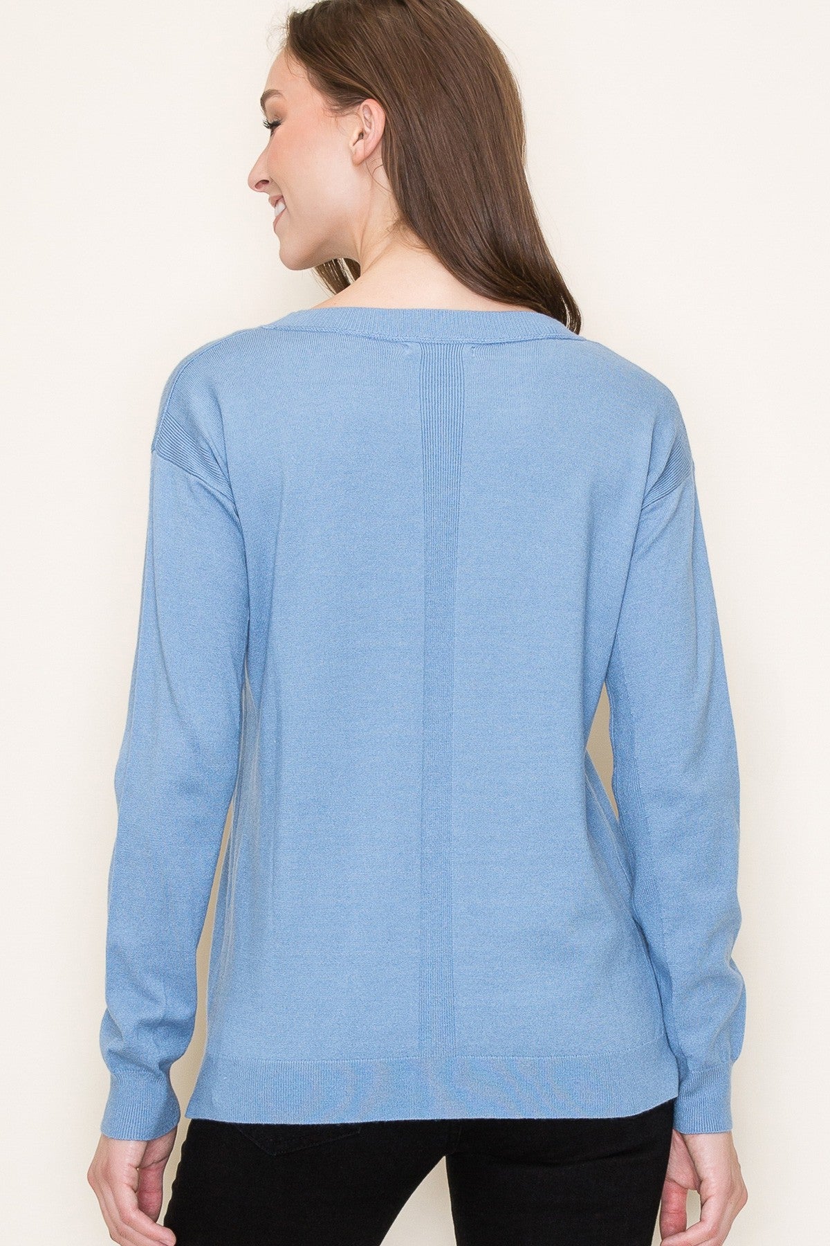EVERYDAY BLUE SWEATER