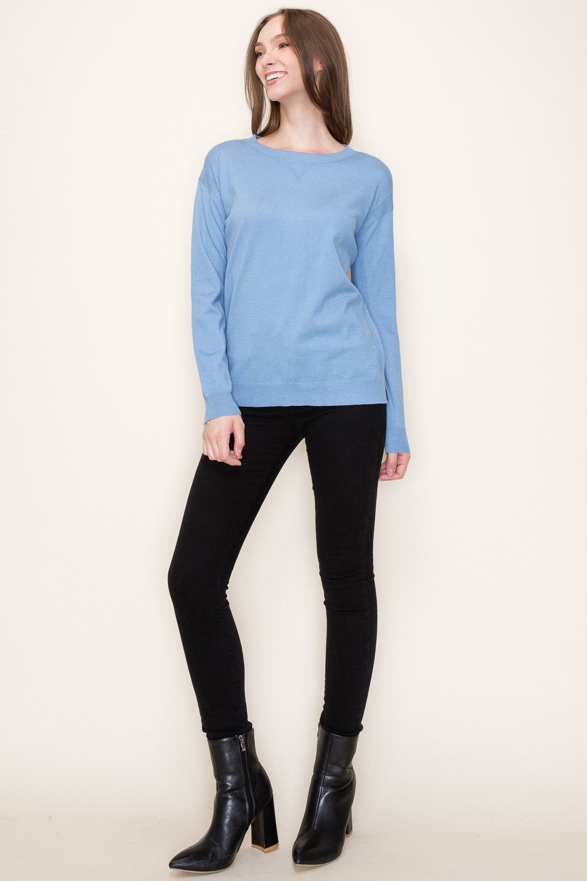 EVERYDAY BLUE SWEATER
