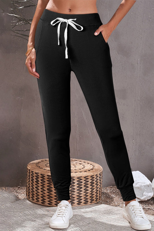 BLACK POCKET JOGGER