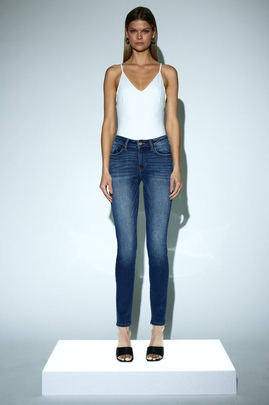 KANCAN PREMIER MID RISE SKINNY JEANS