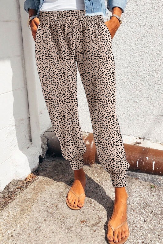 PREORDER LEOPARD JOGGERS