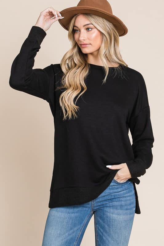 BLACK FLEECE SWEATSHIRT