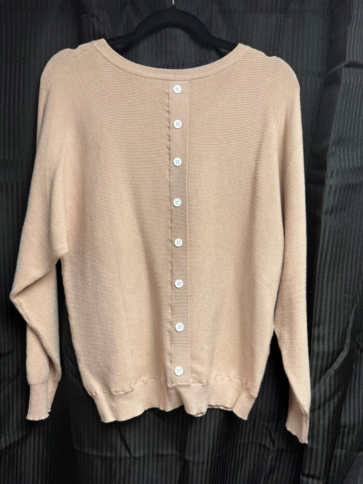 MICHELLE MAE BUTTON BACK SWEATER