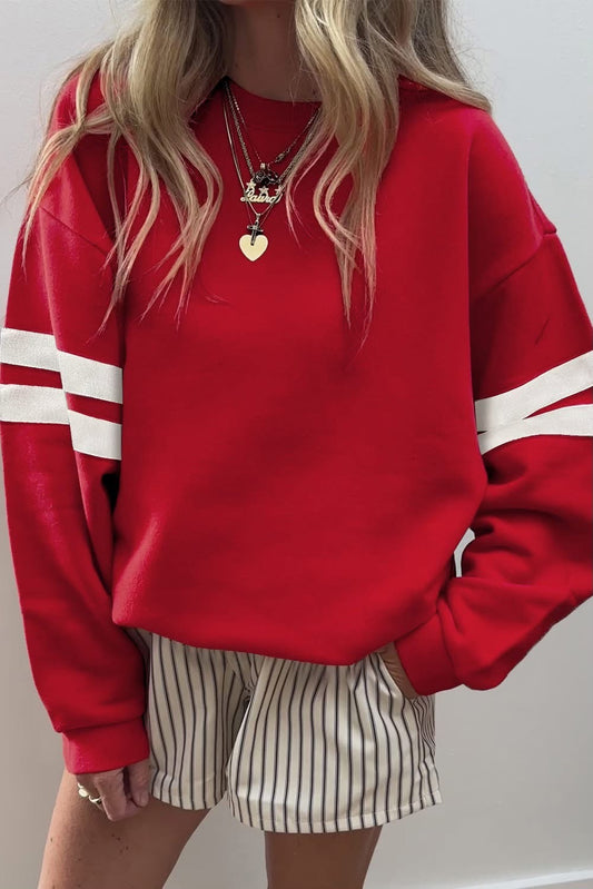 PREORDER RED VARSITY SWEATSHIRT