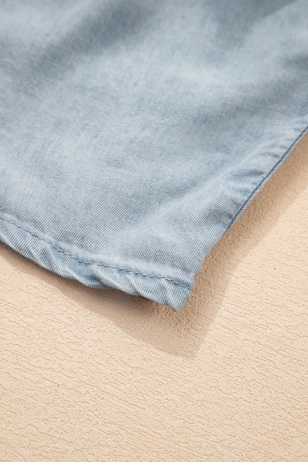PREORDER TIERED SMOCKED DENIM MAXI SKIRT