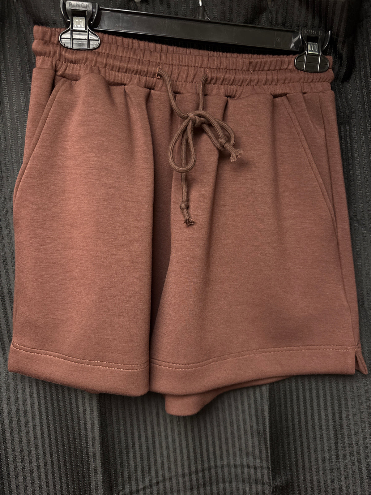 MICHELLE MAE CHOCOLATE LOUNGE SHORTS