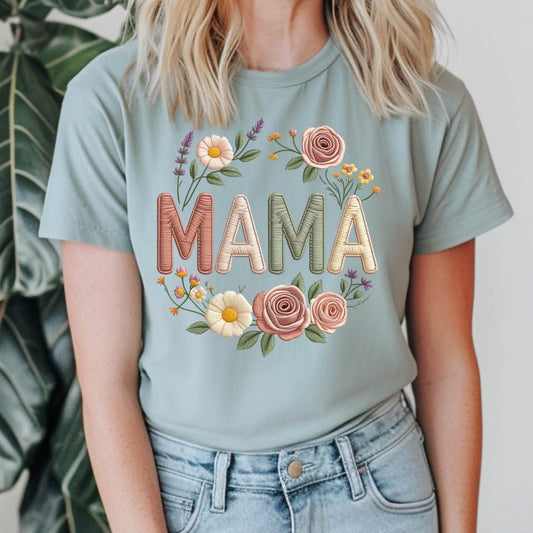 PREORDER MAMA FLORAL T SMALL