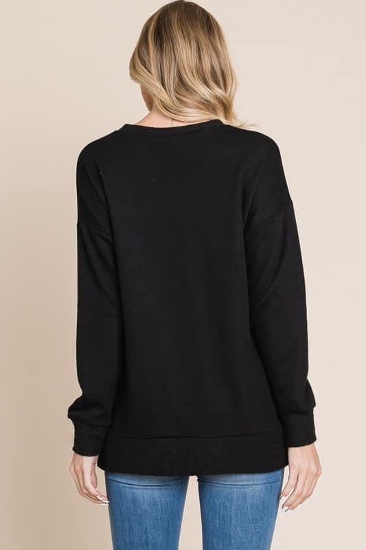 BLACK FLEECE SWEATSHIRT