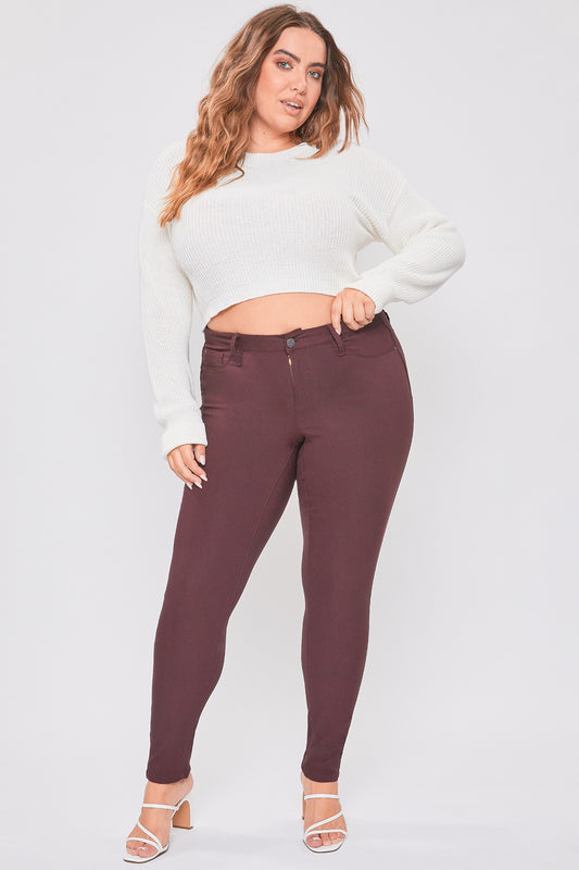 DARK BERRY HYPERSTRETCH SKINNY PANT