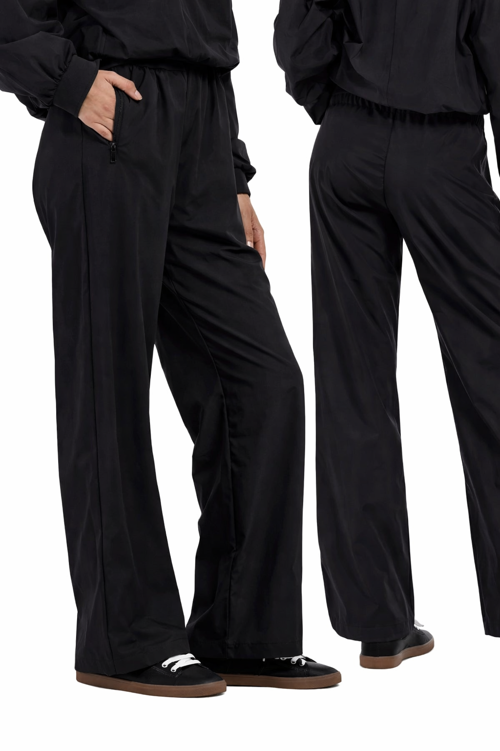 BLACK ACTIVEWEAR PANTS