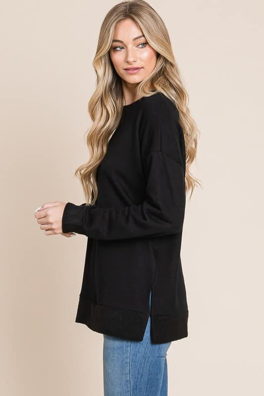 BLACK FLEECE SWEATSHIRT