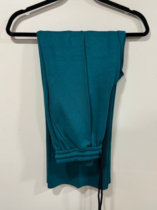 MICHELLE MAE TEAL LOUNGE PANTS