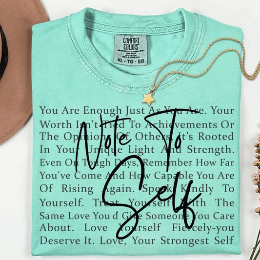 PREORDER NOTE TO SELF (L Heather Tan)