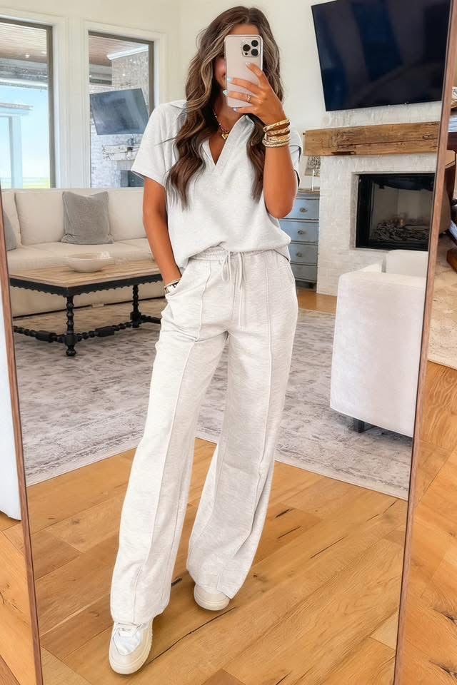 PREORDER LIGHT GREY 2 PIECE SET