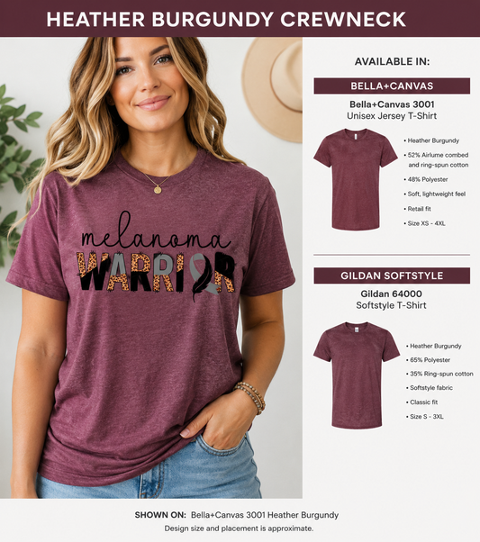 PREORDER HEATHER BURGUNDY SMALL