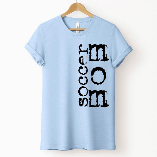PREORDER SOCCER MOM T XL HEATHER AQUA