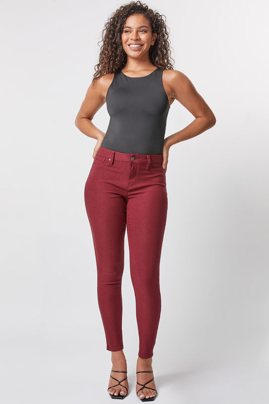 DARK WINE HYPERSTRETCH SKINNY PANT